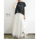 Tシャツ レディース プチハイネックフレンチスリーブプリントTシャツレディース | and it | 詳細画像11