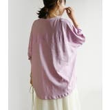 Tシャツ レディース UVスラブバックプリントTシャツトップス | and it | 詳細画像17