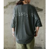 Tシャツ レディース UVスラブバックプリントTシャツトップス | and it | 詳細画像10
