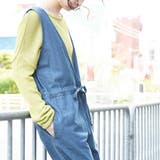サロペット レディース デニム | and it | 詳細画像6