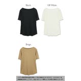 カットソー レディース コットンリブボートネック5分袖カットソー【受注発注】【M… | and it  | 詳細画像2 