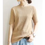 カットソー レディース コットンリブボートネック5分袖カットソー【受注発注】【M… | and it  | 詳細画像13 