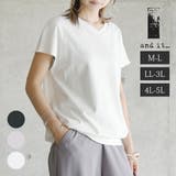 Tシャツ レディース 半袖 | and it  | 詳細画像1 