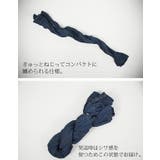 パンツ レディース コットンリネンしわ加工ルーズデニムパンツ【F】ボトムス | and it  | 詳細画像9 