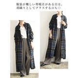 ワイドネルシャツワンピース レディース 秋冬 | and it | 詳細画像8