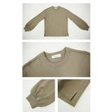 袖ぷっくりサイドスリットプルオーバー ♪ and | and it  | 詳細画像15 