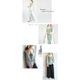 カップ付きコットンリブタンク キャミソール トップス | and it | 詳細画像15