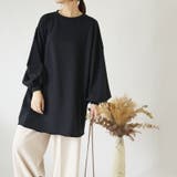 ボリュームスリーブスウェットチュニック スウェット チュニック | and it | 詳細画像12