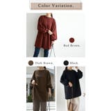 ボリュームスリーブスウェットチュニック スウェット チュニック | and it | 詳細画像4