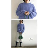 テープヤーンぷっくりスリーブニット 春 秋 | and it | 詳細画像10