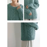 アクリルウールケーブルニット トップス ニット | and it | 詳細画像16