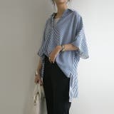 オーバーサイズスキッパーシャツ シャツ レディース | and it  | 詳細画像7 