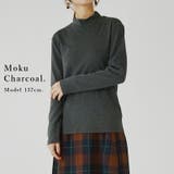 ピーチスムースモックネックカットソー トップス カットソー | and it | 詳細画像12