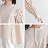 ポプリンデザインショルダーブラウス ブラウス レディース | and it  | 詳細画像15 