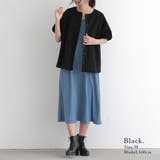 裏毛2wayワイドベスト ベスト レディース | and it  | 詳細画像12 