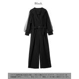 シアースリーブオールインワン オケージョン フォーマル | and it  | 詳細画像2 