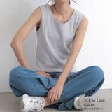 凄く透けない大人カワイイクルーネックタンクトップ インナー タンクトップ | and it | 詳細画像15