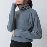 ウォッシャブルタートルネックリブニット ニット レディース | and it | 詳細画像9