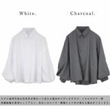 スパンブロードボリュームスリーブシャツ シャツ レディース | and it  | 詳細画像2 