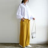 スパンブロードボリュームスリーブシャツ シャツ レディース | and it  | 詳細画像11 