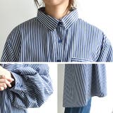 ストライプブロードボリュームスリーブシャツワンピース シャツ ワンピース | and it | 詳細画像18
