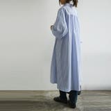 ストライプブロードボリュームスリーブシャツワンピース シャツ ワンピース | and it | 詳細画像9