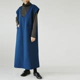 フェイクウールVネックジャンパースカート レディース ワンピース | and it | 詳細画像8