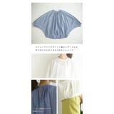 コットンボイルギャザードルマンブラウス ブラウス レディース | and it | 詳細画像10