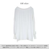 防汚加工シャーリング袖2wayブラウス ブラウス レディース | and it | 詳細画像2