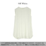 防汚加工ノースリーブチュニック ブラウス レディース | and it  | 詳細画像2 