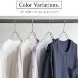 防汚加工ユニセックス長袖プルオーバー トップス レディース | and it  | 詳細画像5 