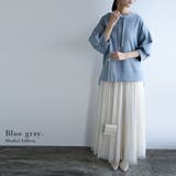 ダンボールルーズハイネック5分袖プルオーバー トップス レディース | and it | 詳細画像8