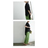 コットンスラブイレギュラーヘムカットソー カットソー レディース | and it  | 詳細画像11 