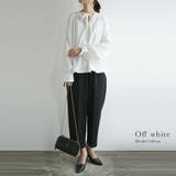 防汚加工リボンブラウス トップス ブラウス | and it | 詳細画像7