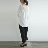 防汚加工リボンブラウス トップス ブラウス | and it | 詳細画像10