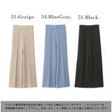 着丈が選べる!カットツイルセンタープレスストレッチパンツ パンツ レディース | and it | 詳細画像2