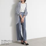 着丈が選べる!カットツイルセンタープレスストレッチパンツ パンツ レディース | and it | 詳細画像11
