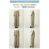 着丈が選べる!カットツイルセンタープレスストレッチパンツ パンツ レディース | and it | 詳細画像20