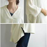 防汚加工スキッパードルマンビッグシャツ シャツ レディース | and it  | 詳細画像7 