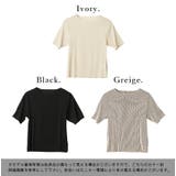 メロウプリーツ半袖Tシャツ トップス レディース | and it | 詳細画像2