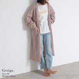 冷感カノコロングカーデ ロング カーディガン | and it  | 詳細画像7 