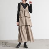 ふんわり軽いティアードフリルキャミワンピース ワンピース レディース | and it | 詳細画像11