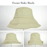 接触冷感ワイヤーリネンハット ハット レディース | and it  | 詳細画像8 