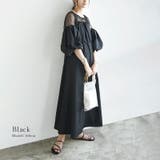 タフタ×チュールドッキングワンピース ワンピース レディース | and it | 詳細画像6