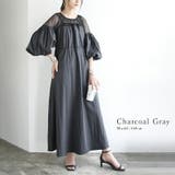 タフタ×チュールドッキングワンピース ワンピース レディース | and it | 詳細画像9