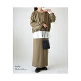 梨地クロップドカーディガン カーディガン レディース | and it  | 詳細画像15 