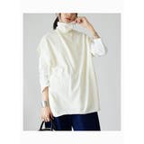 コットンニットタートルワイドベスト ベスト レディース | and it  | 詳細画像15 