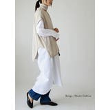 コットンニットタートルワイドベスト ベスト レディース | and it  | 詳細画像8 