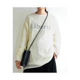 2wayストライプメッシュリボンカーディガン トップス レディース | and it  | 詳細画像16 