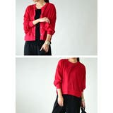 シアー2wayカーディガン カーディガン レディース | and it | 詳細画像7